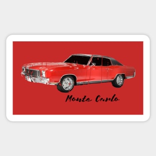 MONTE CARLO Sticker